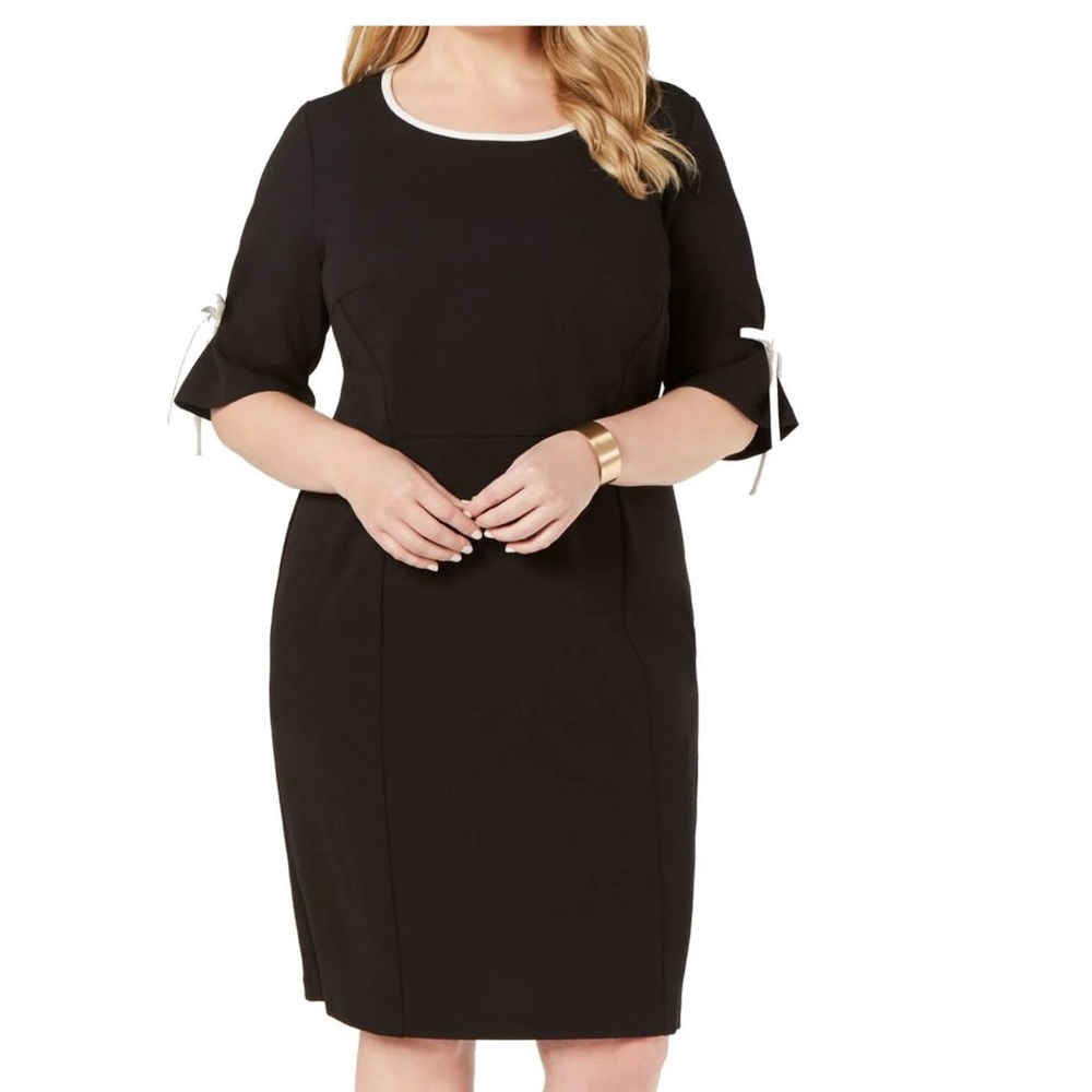 Connected Apparel Black Dress Size 10